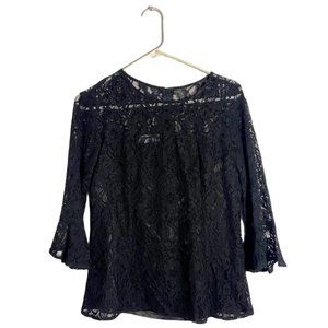 Maiocci Black lace top
